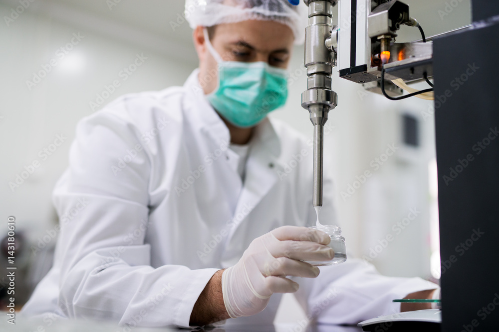 Protective worker health care industry products. Medicine concept production. Protective worker health care industry products. Medicine concept production.