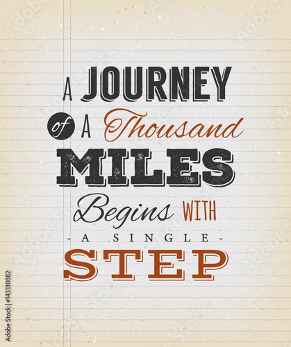 Photos A Journey Of A Thousand Miles Begins With A Single Step