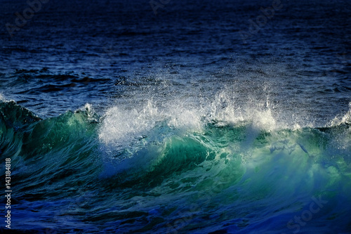 Green and Blue Ocean Waves