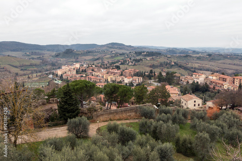 Panorama da San Gimignano