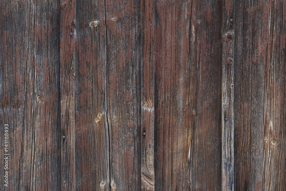 Obraz premium Old shabby vintage natural wood wall background