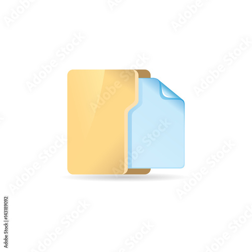 Color Icon - Office folder