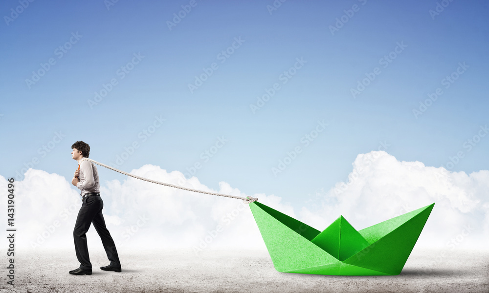 Obraz premium Water transporation concept