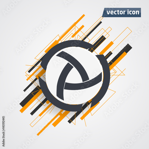 background Flat Design (for Logos, Flyers, Covers, Posters, Banner) Vector illustration.