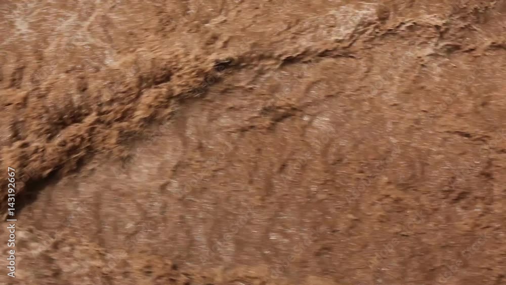 Dirty Water Flow. Polution Dirty Water Flow. Polution