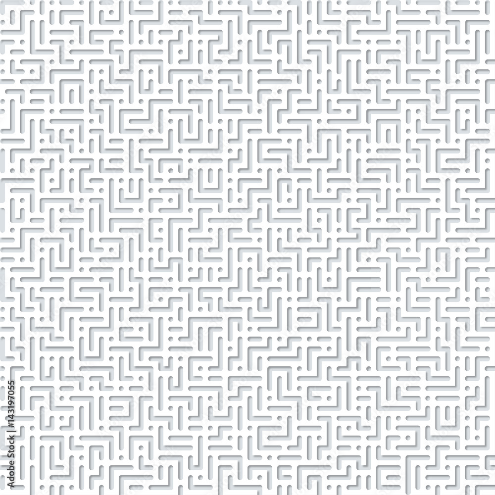 seamless labyrinth graphical background abstract pattern