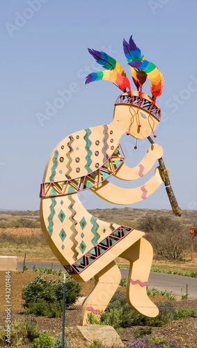 фотографія kokopelli statue
