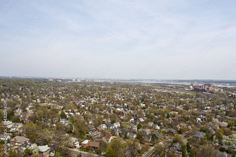 View of Alexandria, Virginia USA