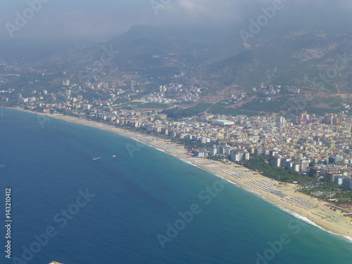 Holiday beach of Antalya Turkey