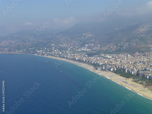 Holiday beach of Antalya Turkey