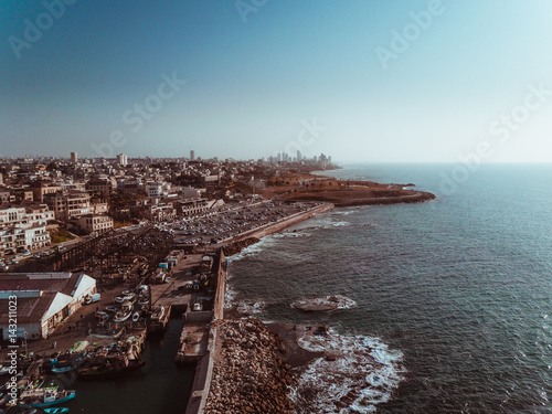 Jaffa harbor in Tel Aviv, ISrael