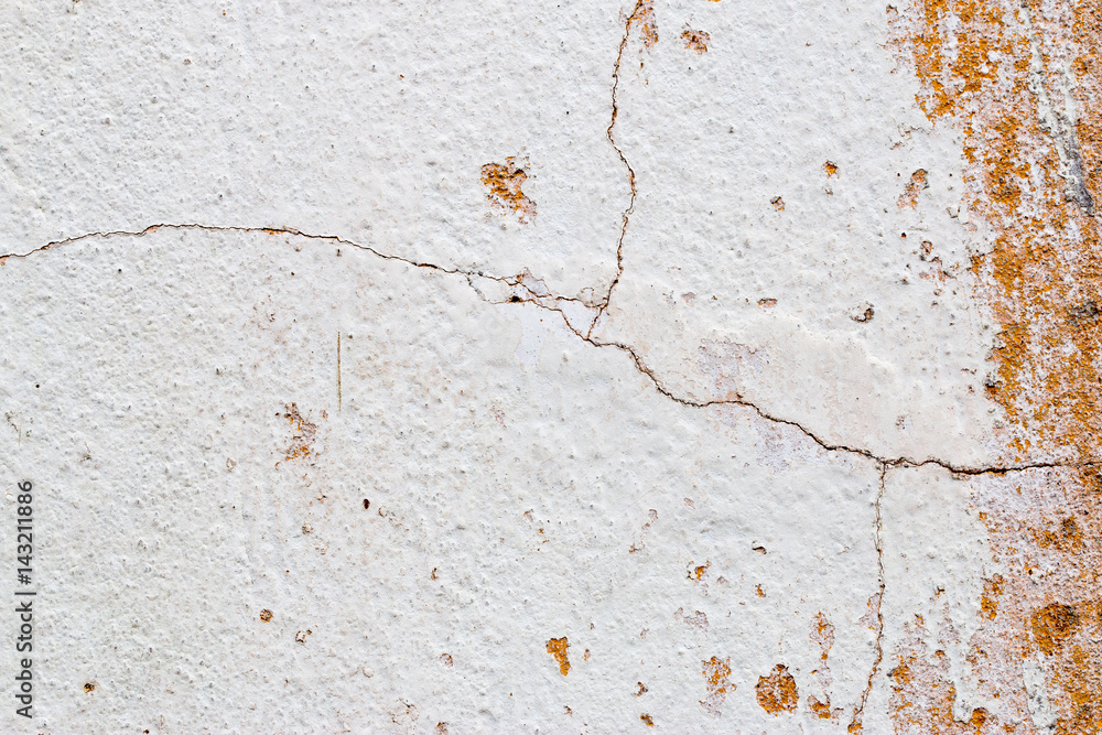 Obraz premium white concrete wall texture