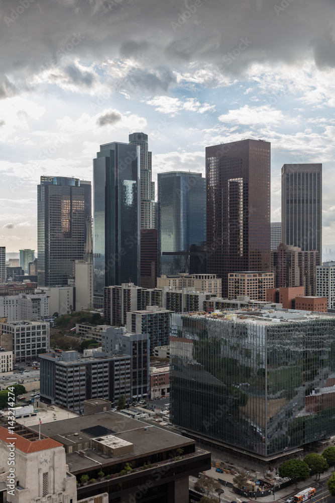 Skyscrapers of Los Angeles, California