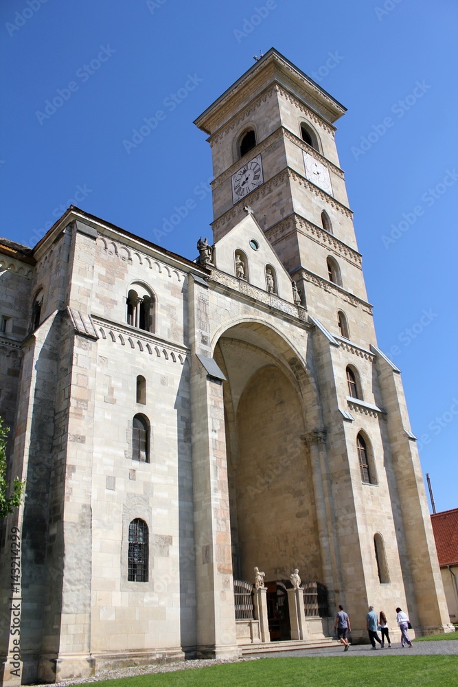 Catholic Cathedral in Alba Iulia,  Romania.