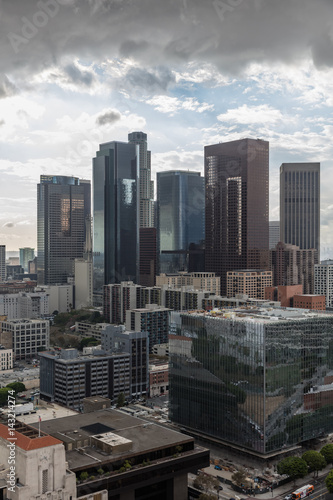 Skyscrapers of Los Angeles  California