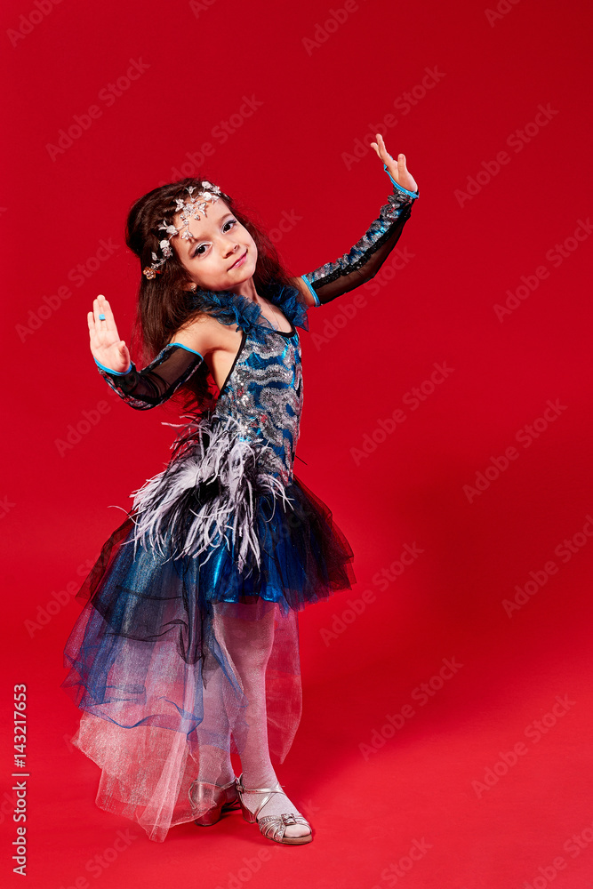Fototapeta premium Little Girl Dancer