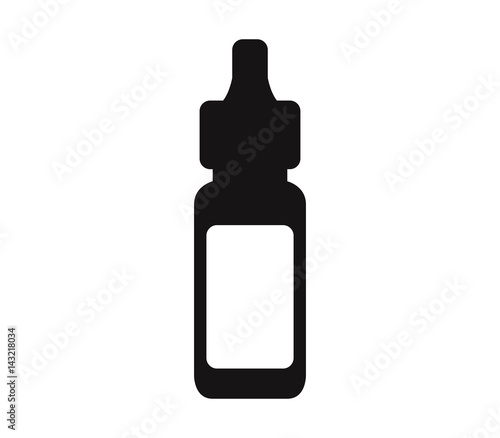 Icon bottle of nose drops