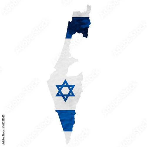 イスラエル　地図　 国旗　アイコン