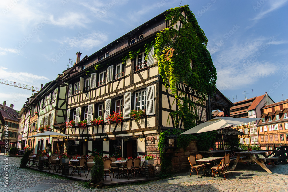 Old town of Strasbourg, France