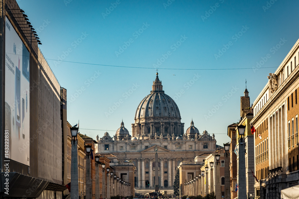 Path to Vatican City