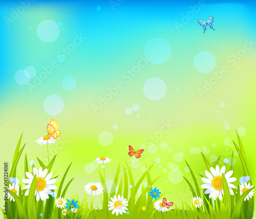 Vector nature background