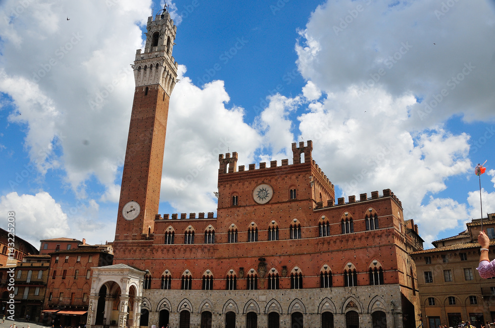 Ville Dei Medici, Siena, Italy (il Campo Piazza)