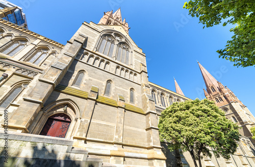 St Paul Cathedral in Melbourne - Victoria - Australia