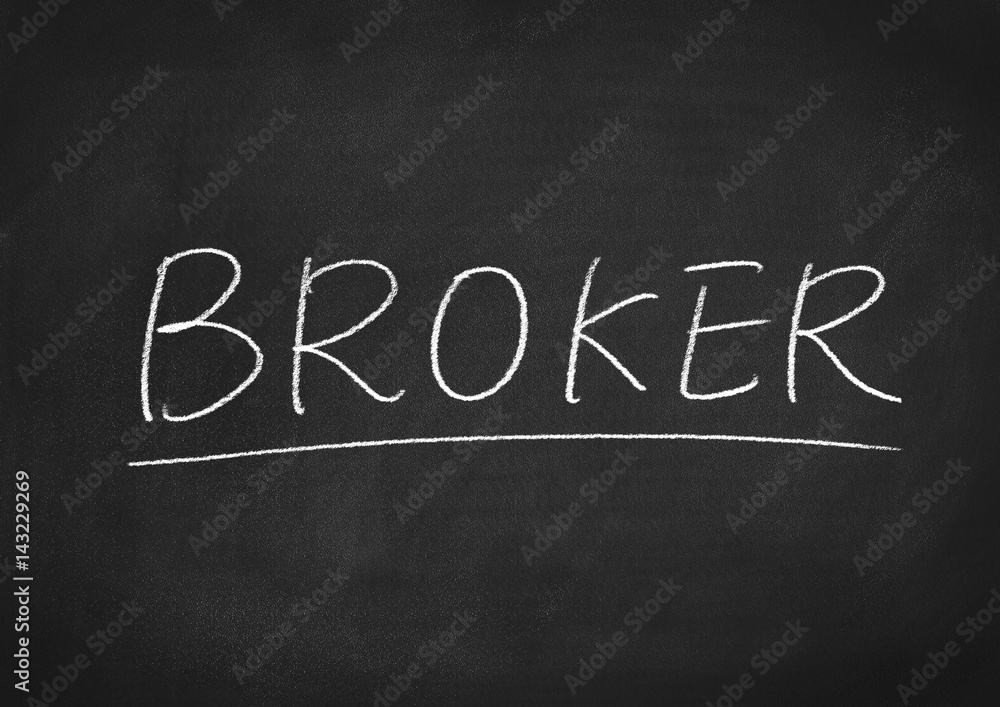 Obraz premium broker