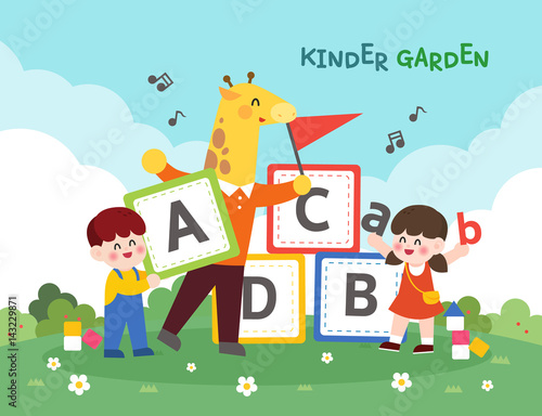 Enjoyable class illustration