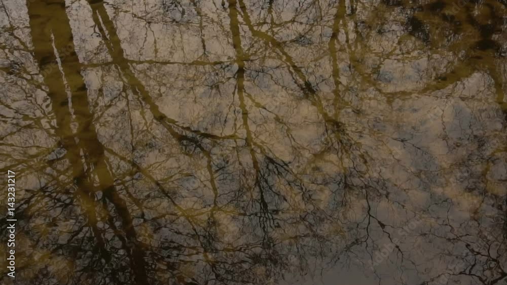 Water surface of the river. Slow motion Water surface of the river. Slow motion