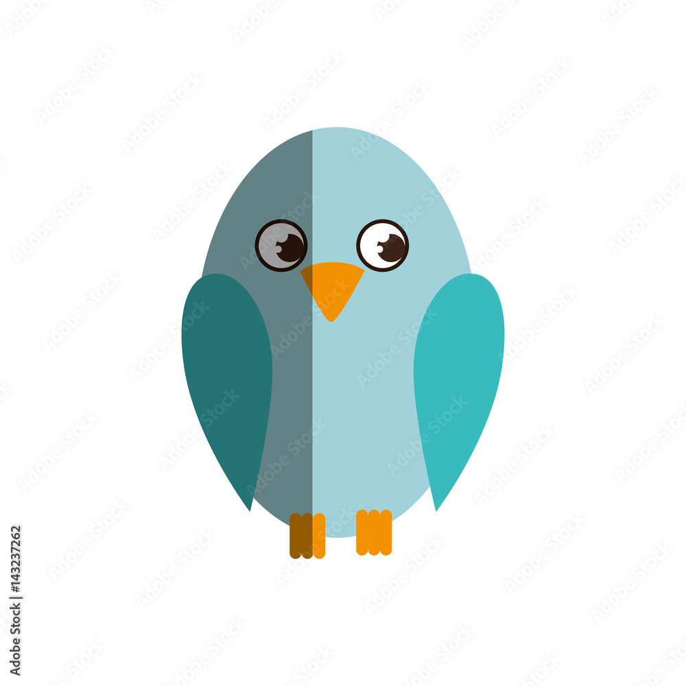 Obraz premium cute bird isolated icon vector illustration design