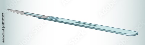 SCALPEL 
medical surgical instrument