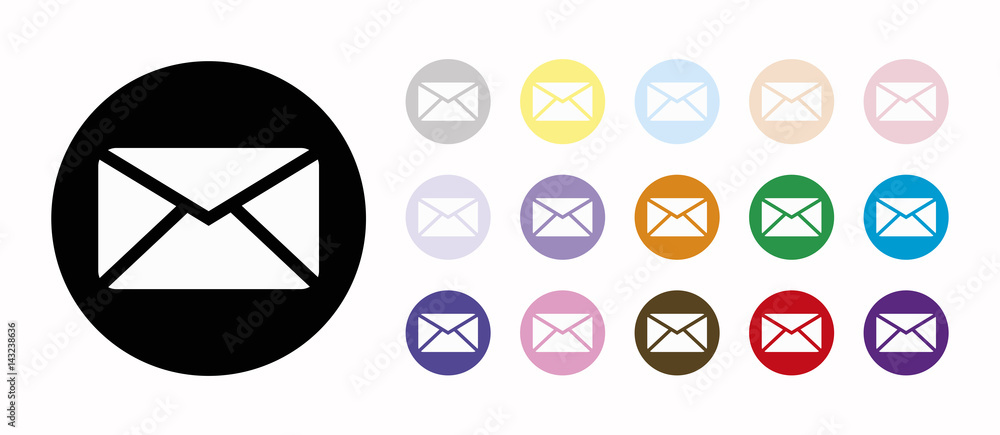 mail set icons mail set icons