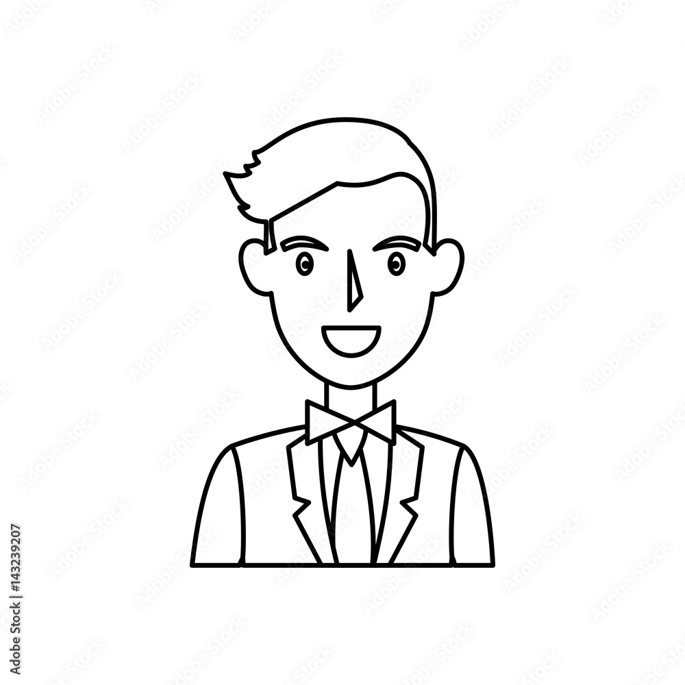 young businessman avatar character vector illustration design young businessman avatar character vector illustration design