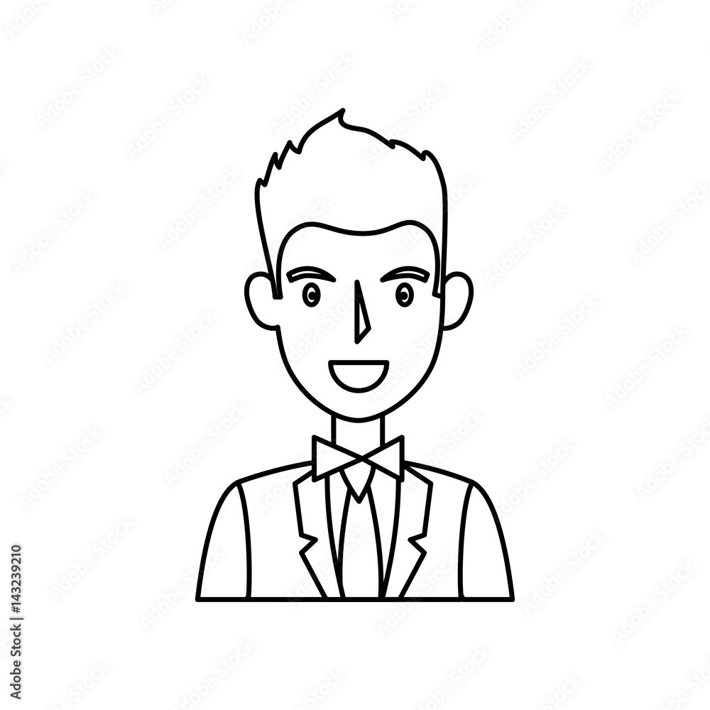 young businessman avatar character vector illustration design young businessman avatar character vector illustration design