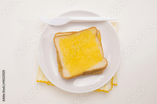 toast butter sweetmeal photo