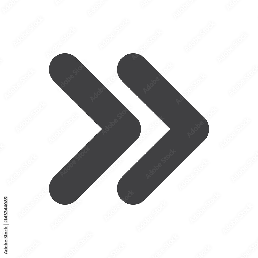 two arrow symbol icon vector two arrow symbol icon vector