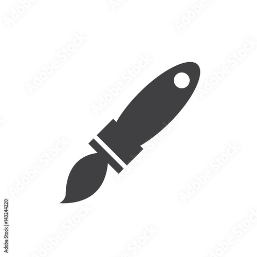 paintbrush vector icon design