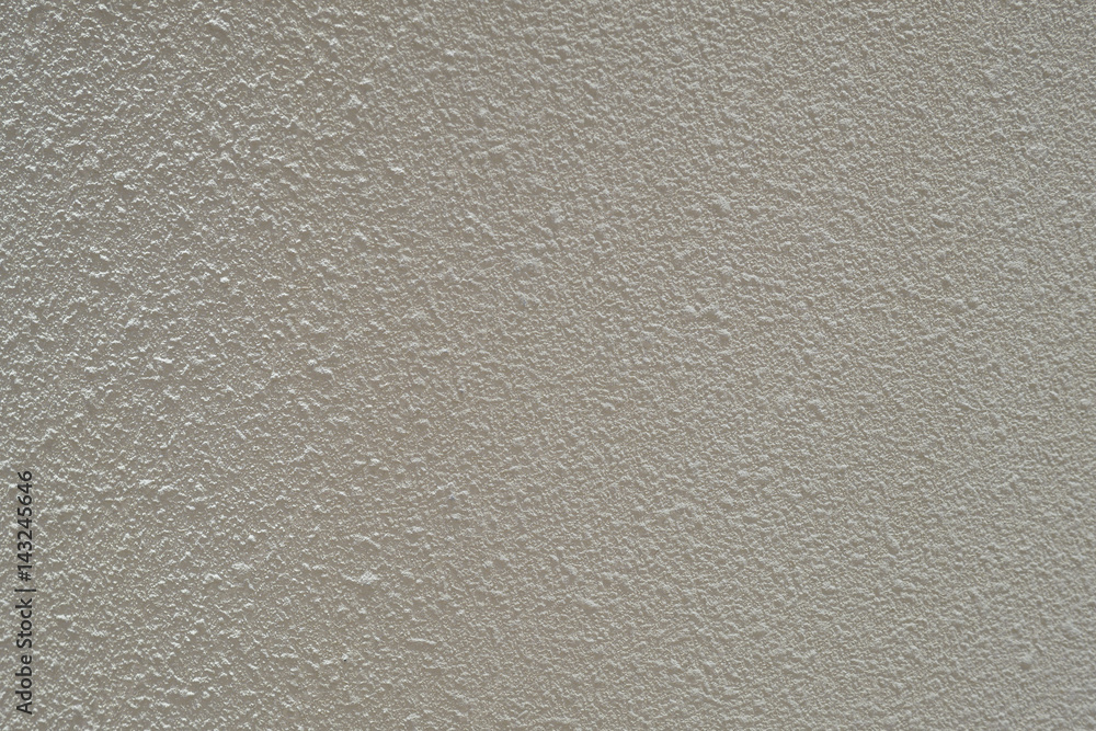 White painted stucco cement White painted stucco cement