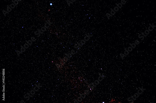 Stars and galaxy outer space sky night universe black background
