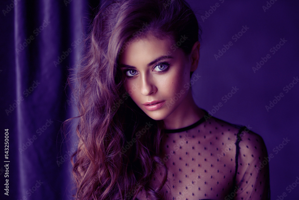 Fototapeta premium Beautiful young femal model