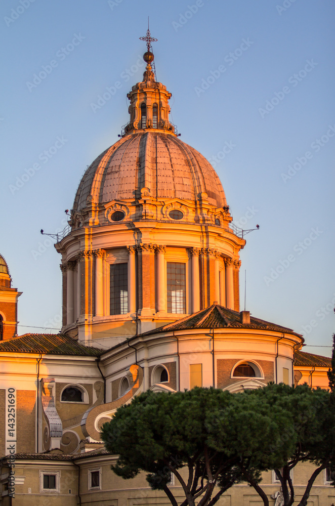 Rome, Italy - San Rocco church