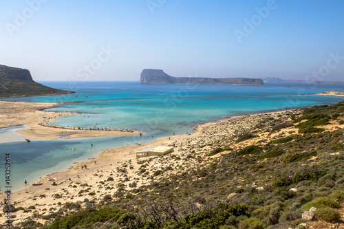 Fototapeta Naklejka Na Ścianę i Meble -  Balos beach, Crete, Greece