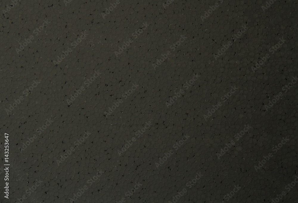 Fototapeta premium Black styrofoam background 