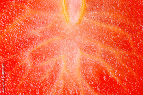 Tomato flesh Macro