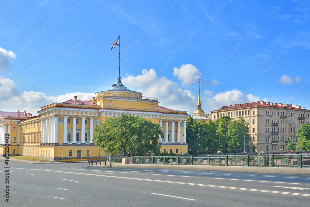 Petersburg. The Admiralty Building
