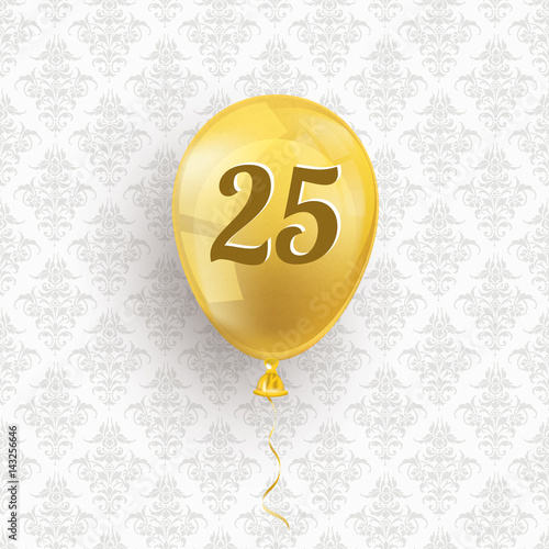 Golden Balloon 25 Ornaments Wallpaper