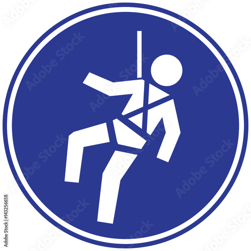 safety harness sign 