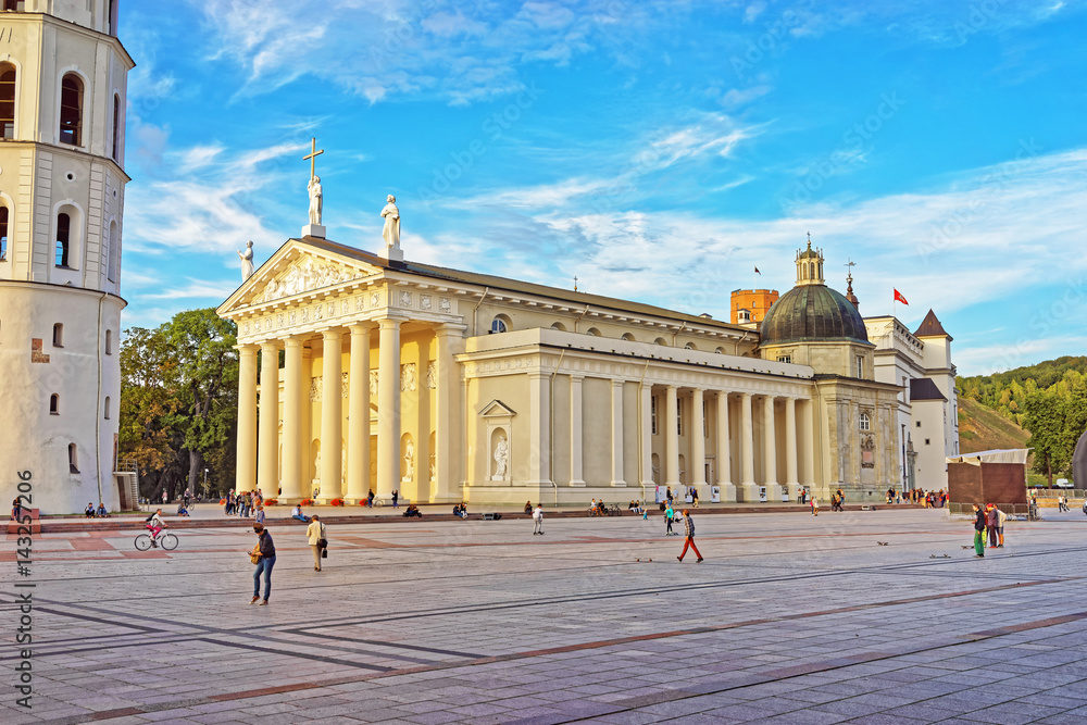 Cathedral Square and Belfry Old town of Vilnius Cathedral Square and Belfry Old town of Vilnius