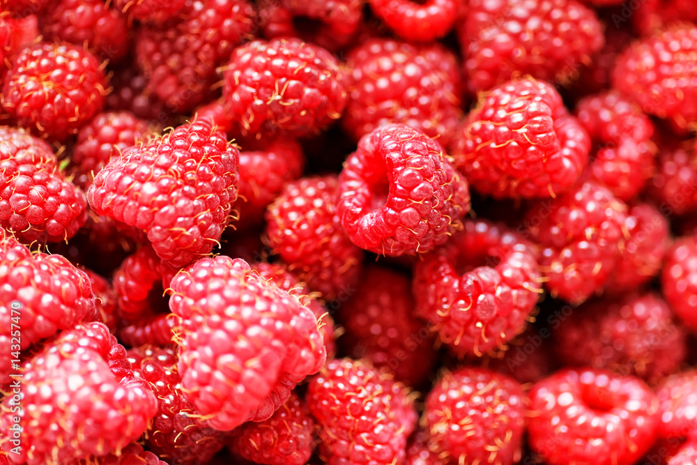 Fresh raspberry background closeup Fresh raspberry background closeup